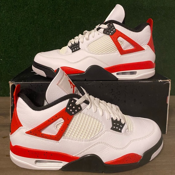 Air Jordan 4 Retro ‘Red Cement’ Size 11.5 - Picture 7 of 11